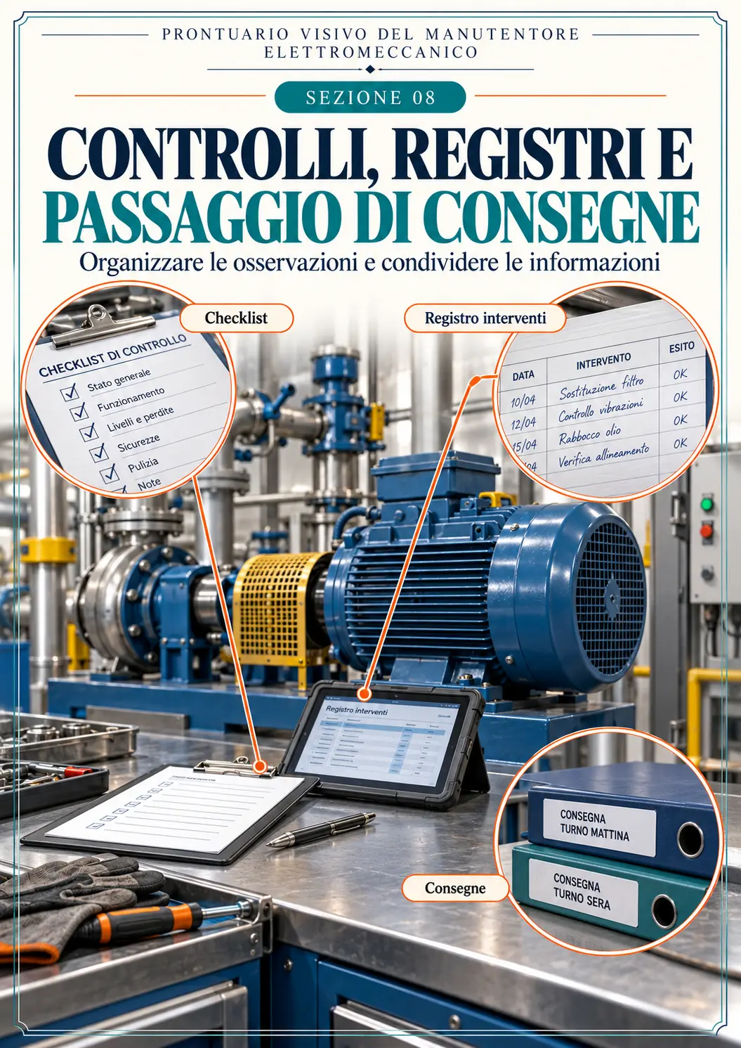 Controlli, registri e passaggio di consegne