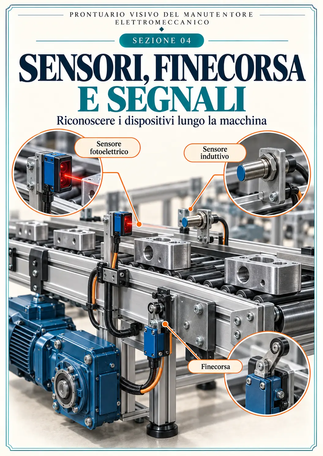 Sensori, finecorsa e segnali